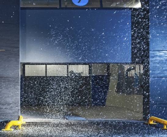 Панорамные ворота AluTherm в Моздоке